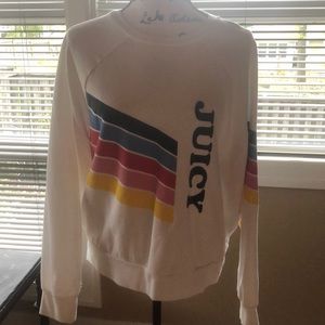 Juicy Couture crew neck sweatshirt